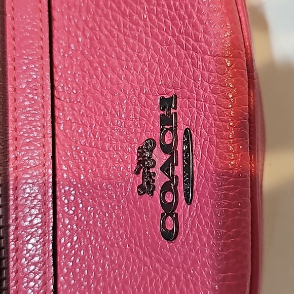 Coach Belt Bag, Solid Dusty Pink Leather - Picture 4 of 5